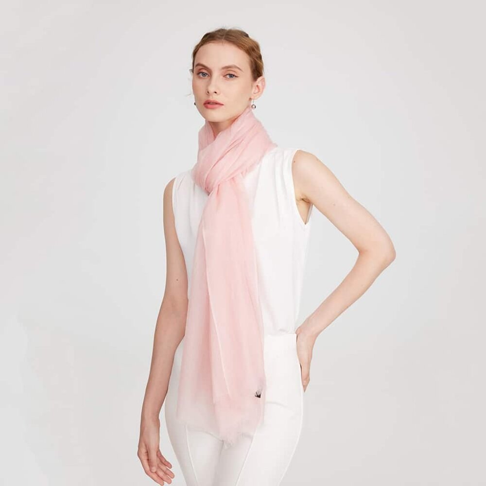 Peili - Aani Pure Cashmere Featherlight Scarf Wrap - NWT